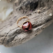 Load image into Gallery viewer, Island Girl Art - Natural Stone Ring - Heliotope Stone, Jewelry, Island Girl Art by Rhean, Atrium 916 - Sacramento.Shop
