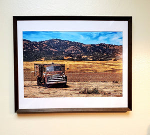 Laura's Creative Photography - Vintage Farm Truck in Yolo County, Wall Art, Lauras Creative Photography, Atrium 916 - Sacramento.Shop