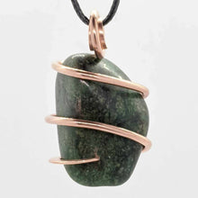 Load image into Gallery viewer, Arcane Moon - Copper Wrapped Chrysocolla Pendant, Jewelry, Arcane Moon, Atrium 916 - Sacramento.Shop

