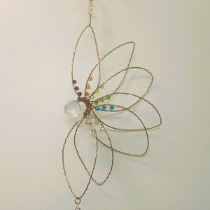 Stone Turner Creations - Abstract Flower Sun Catcher, Home Decor, Stone Turner Creations, Atrium 916 - Sacramento.Shop