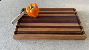 WCS Designs- Exotic Hardwood Cutting board, Kitchen & Dishware, WCS Designs, Atrium 916 - Sacramento.Shop