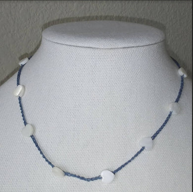 Creations by Jennie J Malloy - River Shell Heart Necklace, Jewelry, Creations by Jennie J Malloy, Atrium 916 - Sacramento.Shop