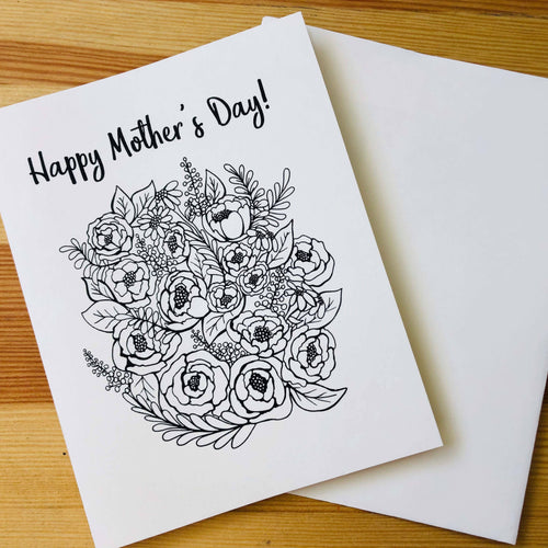 Karen Sue Studios - Happy Mother's Day Flower!, Stationery, Karen Sue Studios, Atrium 916 - Sacramento.Shop