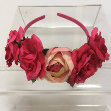 Load image into Gallery viewer, Maggie Devos - Pink flower crown - one size, Crafts, Maggie Devos, Sacramento . Shop
