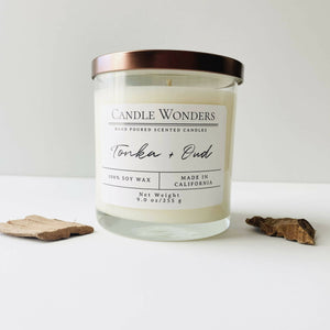 Candle Wonders - Tonka & Oud, Wellness & Beauty, Candle Wonders, Atrium 916 - Sacramento.Shop