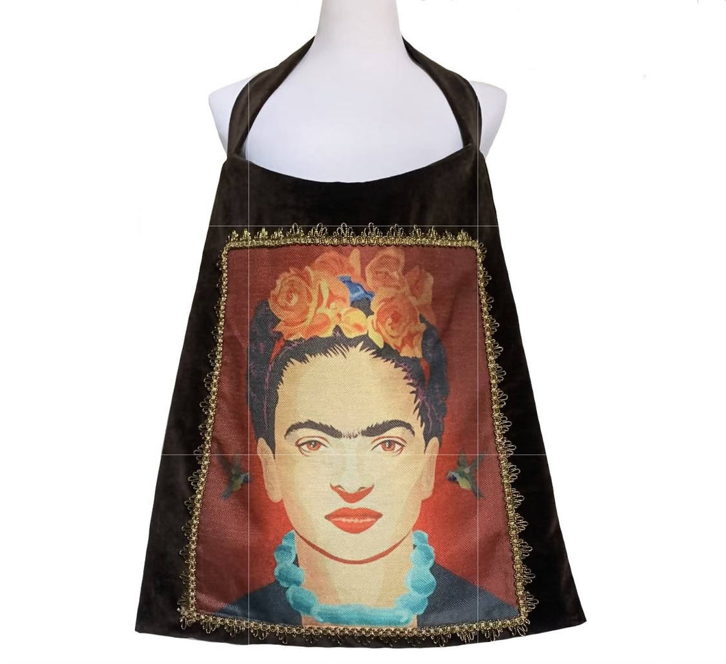 Grace Yip Designs - Chocolate Velvet Frida tote, Bags, Grace Yip Designs, Atrium 916 - Sacramento.Shop
