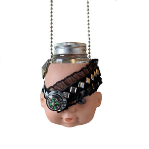 Grace Yip Designs - Steampunk Baby Head necklace, Jewelry, Grace Yip Designs, Atrium 916 - Sacramento.Shop