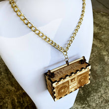 Load image into Gallery viewer, Boomcase - Boombox necklace, Jewelry, BoomCase, Atrium 916 - Sacramento.Shop
