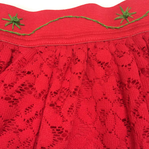 Maggie Devos - Childs red lace skirt - Kids Size 3T, Fashion, Maggie Devos, Sacramento . Shop