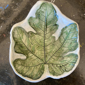 Lorna M Designs - Small Leaf Dish 2, Ceramics, Atrium 916, Atrium 916 - Sacramento.Shop