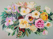 Load image into Gallery viewer, Nida Akhtar Studio- She Loves me Flowers, Wall Art, Nida Akhtar Studio, Atrium 916 - Sacramento.Shop

