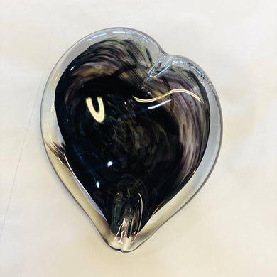 Sebridges Gallery - Blown Glass Heart, Sculpture, Sebridges Gallery, Sacramento . Shop