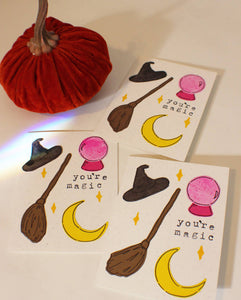 Handmade by Nicole- You’re Magic, Greeting Cards, Handmade By Nicole, Atrium 916 - Sacramento.Shop