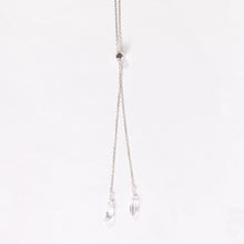 Load image into Gallery viewer, Lori Sparks- Sterling Silver Lariat &quot;Minimal&quot; Necklace, Jewelry, Sparks by Beadologie, Sacramento . Shop
