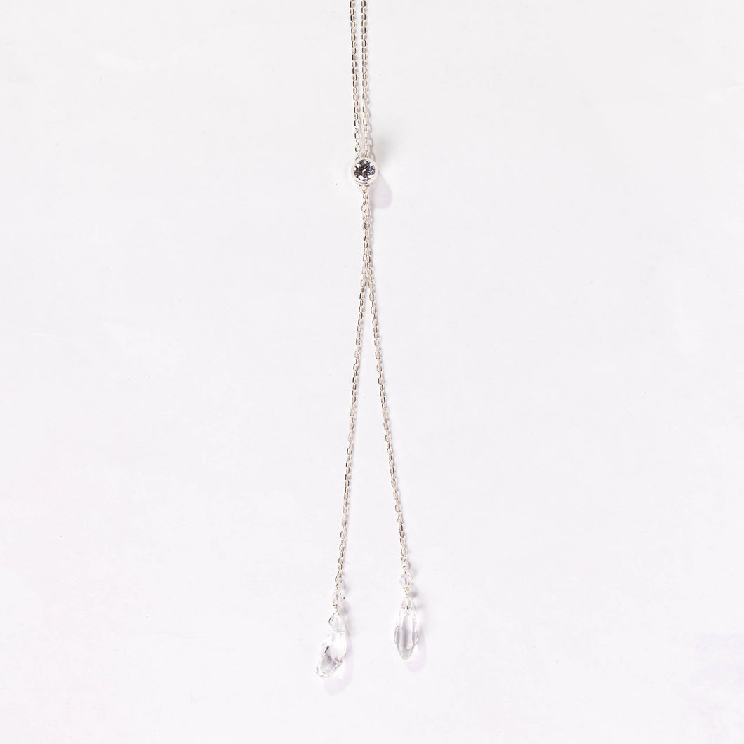 Lori Sparks- Sterling Silver Lariat 