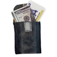 Load image into Gallery viewer, Zombie Upcycled-Bike Tube Mini-Velcro Wallet, Bags, Zombie Upcycled, Atrium 916 - Sacramento.Shop
