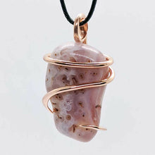 Load image into Gallery viewer, Arcane Moon - Copper Wrapped Carnelian Pendant, Jewelry, Arcane Moon, Atrium 916 - Sacramento.Shop
